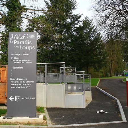 Hôtel Le Paradis Des Loups Giromagny Exterior foto