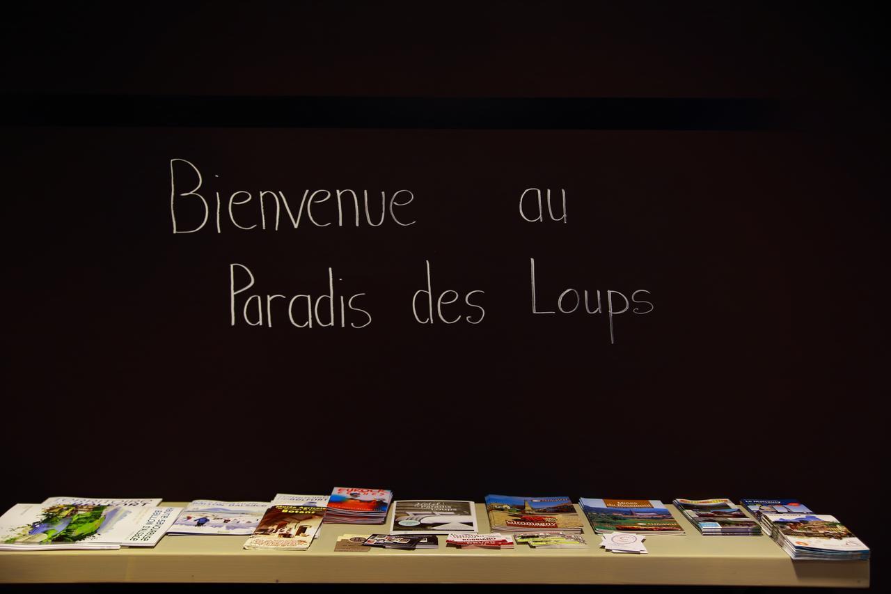Hôtel Le Paradis Des Loups Giromagny Exterior foto
